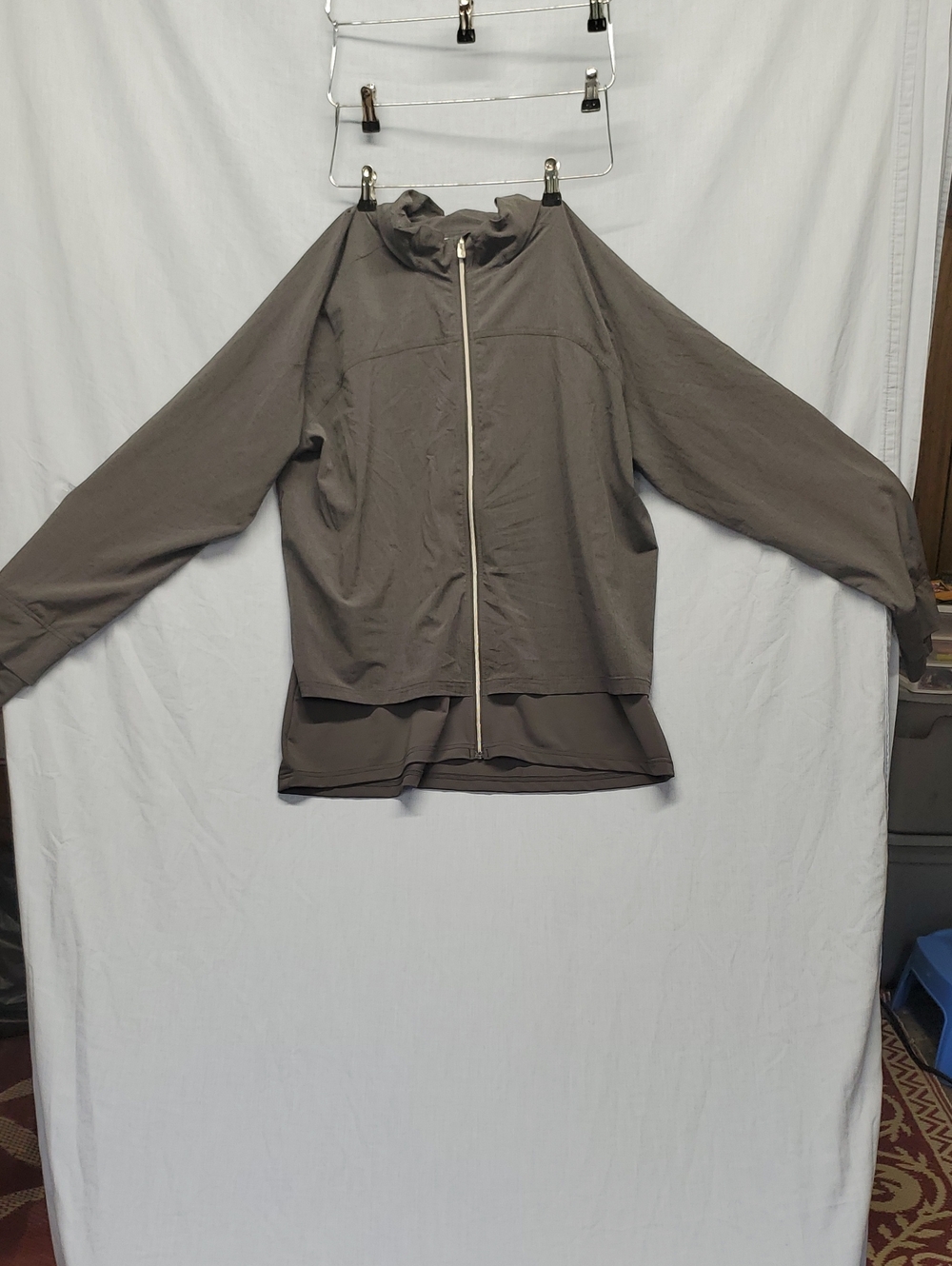 FootJoy Grey Lightweight Zip-Up Shirt Jacket #231